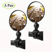 1 ζεύγος καθρέφτες οπισθοπορείας ποδηλάτου Ρυθμιζόμενοι περιστρεφόμενοι καθρέφτες ποδηλάτου ευρείας γωνίας Ανακλαστήρας σκούτερ μοτοσικλέτας Mtb αξεσουάρ ποδηλάτου δρόμου