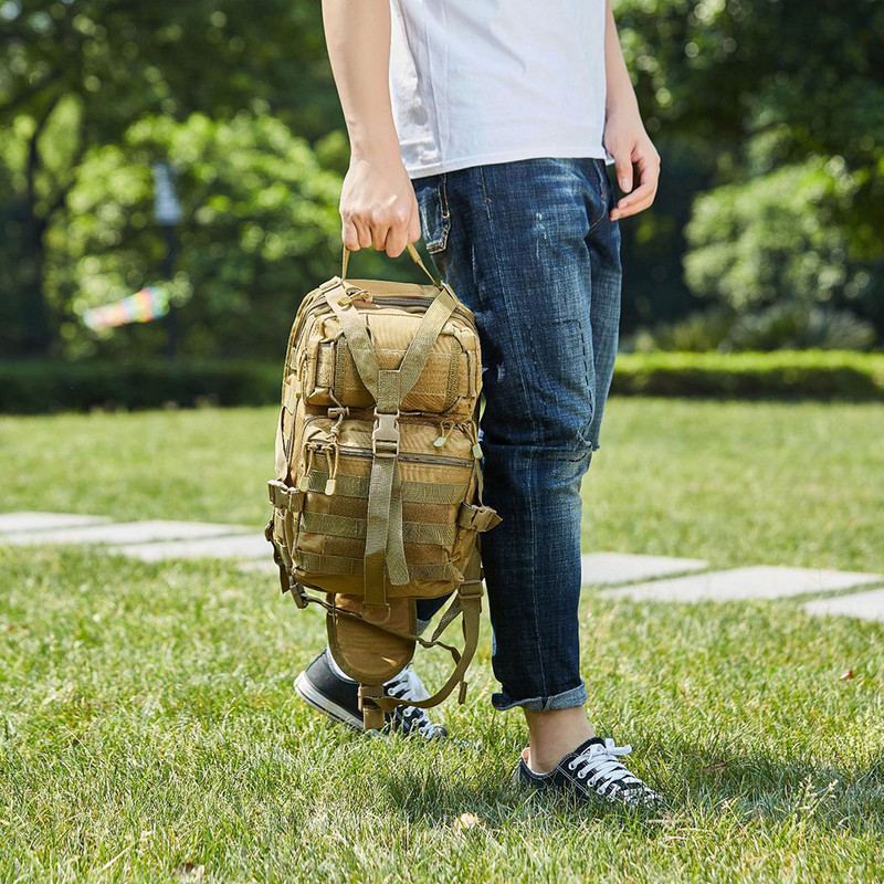 Tactical Sling Bag Pack Sõjaline õlakott seljakott Molle Assault Range kott välikämpinguks jahiks matkamiseks reisimiseks