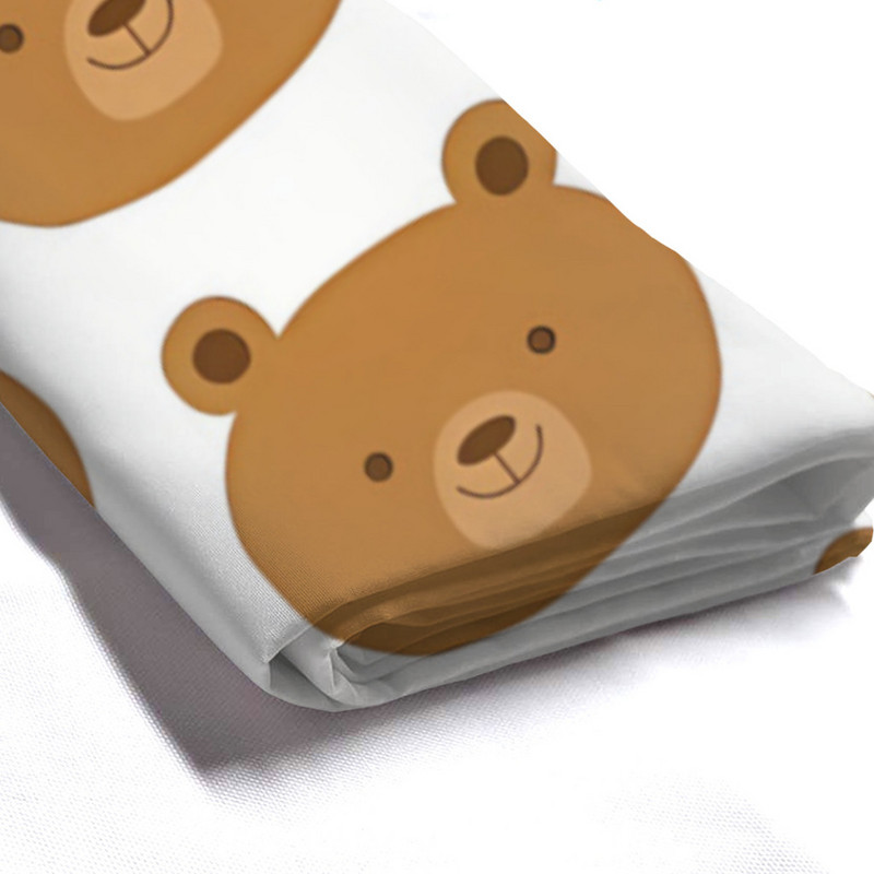 Male kupaonske zavjese za tuširanje Medvjed Vodootporna pregrada Kreativni kućni dekor Kupaonski dodaci