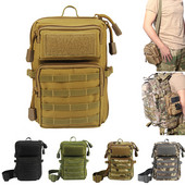 Lauko Tactical Molle Pouch Dėklas Vyriškas karinis juosmens EDC krepšys Piniginė Telefono dėklas Medicininis krepšys Daugiafunkcis kempingo medžioklės krepšys