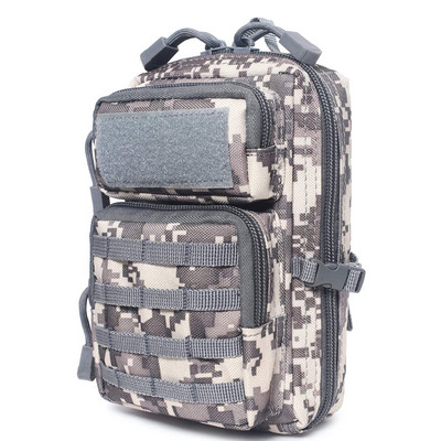 Lauko Tactical Molle Pouch Dėklas Vyriškas karinis juosmens EDC krepšys Piniginė Telefono dėklas Medicininis krepšys Daugiafunkcis kempingo medžioklės krepšys