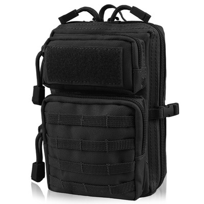 Lauko Tactical Molle Pouch Dėklas Vyriškas karinis juosmens EDC krepšys Piniginė Telefono dėklas Medicininis krepšys Daugiafunkcis kempingo medžioklės krepšys