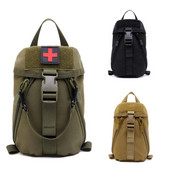 Uus välitingimustes kasutatav Molle kiirkinnitusega taktikaline meditsiinikott Multifunktsionaalne spordimatkamiseks kaasaskantav hoiuruum esmaabivahendite komplekt