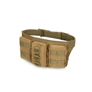 Водоустойчива военна мъжка тактическа чанта Molle Спорт на открито Туризъм Лов Езда Армейски чанти Чанта за колан за катерене