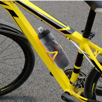 Μπουκάλι νερού ποδηλασίας ποδηλάτου 600ml Εξοπλισμός ποδηλασίας αθλητικού κυπέλλου με προστασία από πάγο για ποδήλατο