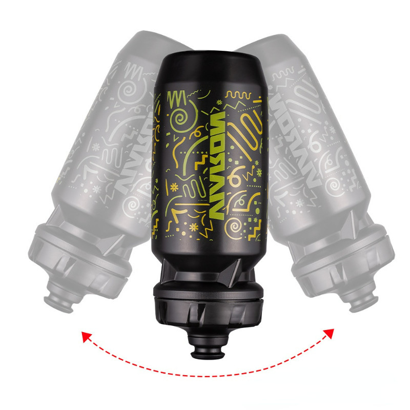 550/610 ml országúti kerékpáros vizes palack Szivárgásmentes kerékpártartó ivóvíz hegyi kerékpár sport vizes palack porálló pohár hordozható