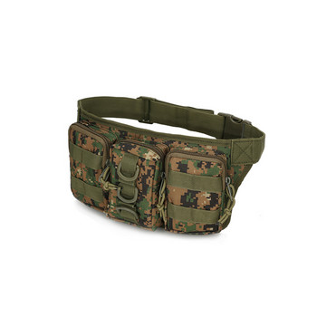 800D Oxford Outdoor Bags Military Tactical Molle Waist Pack Bag Камуфлаж Пътна спортна чанта за колан Калъф за съхранение за колоездене