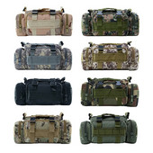 Πολυλειτουργικές τσάντες ειδών ψαρέματος Lure bag Τσάντα εξωτερικού χώρου ώμου Πακέτο μέσης μεγάλης χωρητικότητας αδιάβροχη τσάντα ζώνης κάμπινγκ