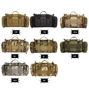 Външен пакет MOLLE Bags 3 функции Ултра-лека чанта Soldier Fishing Туристическа чанта за катерене Heavy Duty Carrier Къмпинг чанта за кръста