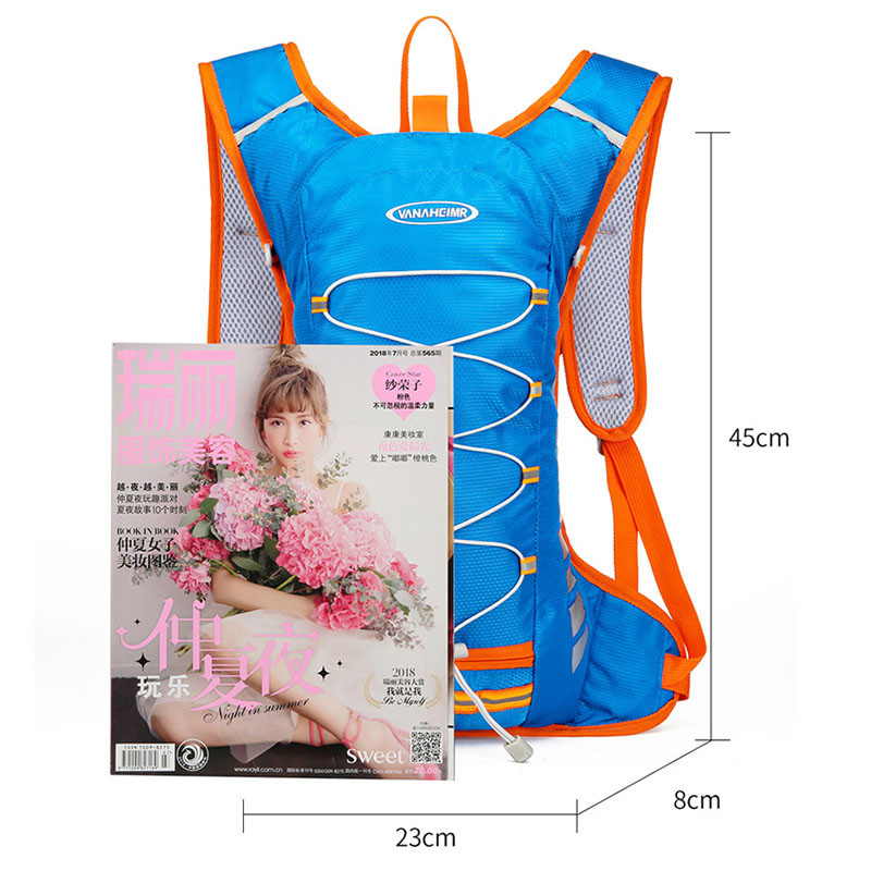 Välirattakott meeste naiste kerge hingav spordiseljakott suure mahutavusega matkajalgratta veekott seljakott HC36