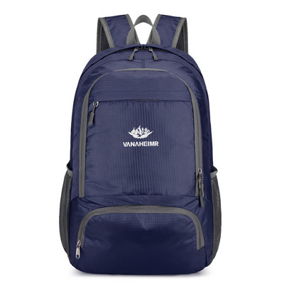 Férfi női hátizsák nagy kapacitású kültéri sport utazó uniszex könnyű összecsukható táska vízlepergető hátizsák HC46