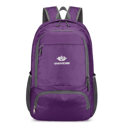 Férfi női hátizsák nagy kapacitású kültéri sport utazó uniszex könnyű összecsukható táska vízlepergető hátizsák HC46