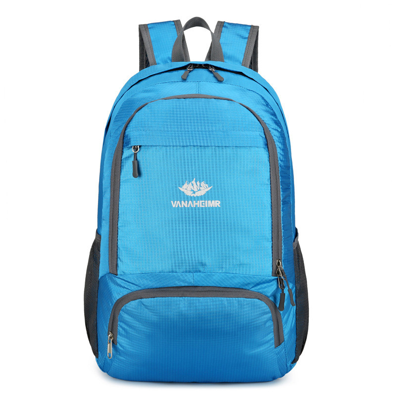 Férfi női hátizsák nagy kapacitású kültéri sport utazó uniszex könnyű összecsukható táska vízlepergető hátizsák HC46