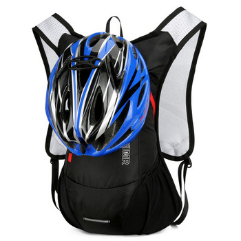 Нова чанта за колоездене Водоотблъскваща спортна раница Лека туристическа чанта на открито Раница за водна чанта с голям капацитет Мъже Жени HC41