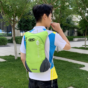 Нова чанта за колоездене Водоотблъскваща спортна раница Лека туристическа чанта на открито Раница за водна чанта с голям капацитет Мъже Жени HC41