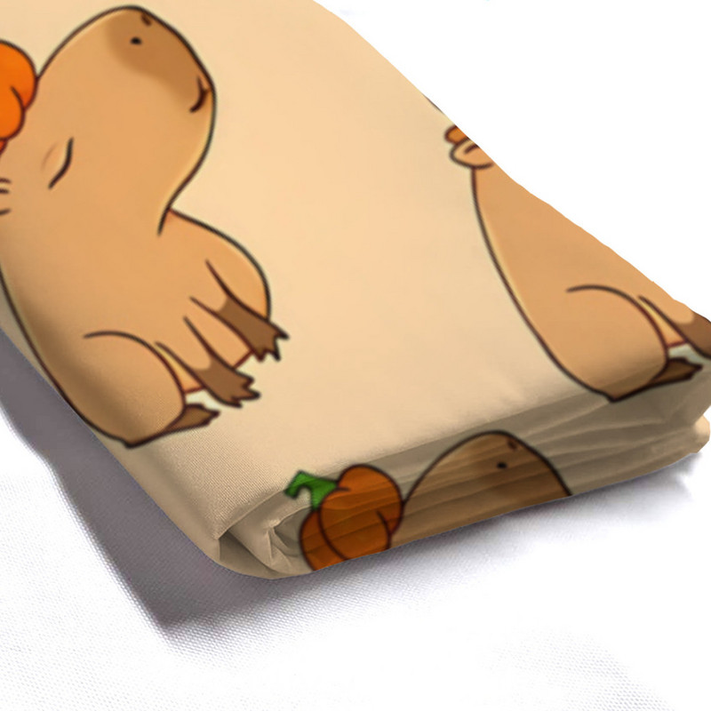 Bundeva Kupaonske zavjese za tuširanje Capybara Slatka životinja Vodootporna pregrada Kreativni kućni dekor Kupaonski dodaci