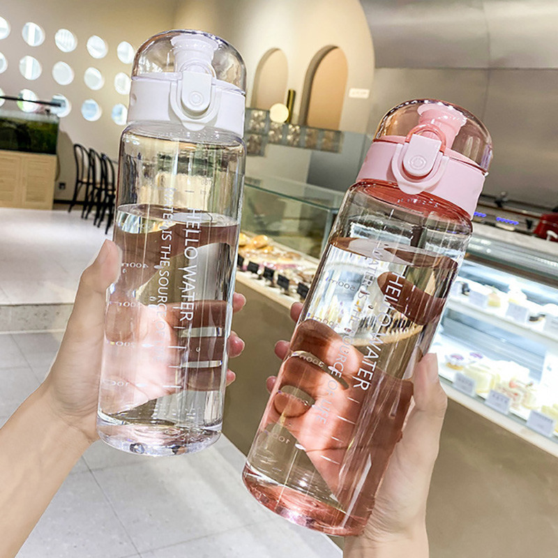 780ml fľaša na bicykel, športová fľaša na vodu, čaj, káva, plastový pohár, kuchynský kawaii, roztomilý, školský, telocvičný, termoska na vodu