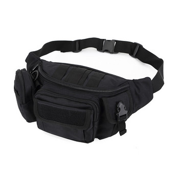 Military Fanny Pack Pack Tactical Waist Bag Pack Αδιάβροχη τσάντα ζώνης ισχίου Θήκη πεζοπορίας για αναρρίχηση υπαίθρια τσάντα αθλητικής ζώνης Bumbag