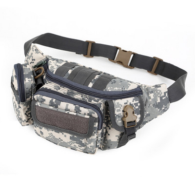 Military Fanny Pack taktikaline vöökott veekindel puusarihma kott Matkamine ronimine välitingimustes spordivöö kott