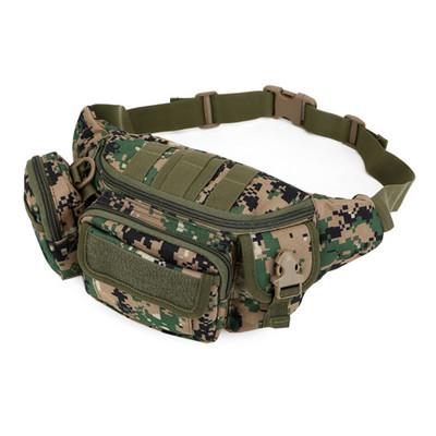 Military Fanny Pack taktikaline vöökott veekindel puusarihma kott Matkamine ronimine välitingimustes spordivöö kott