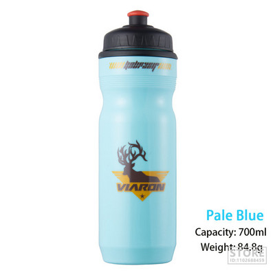 VIARON 700 ml suure kaliibriga jalgratta veepudel, välja pigistatav vee lekkekindel välispordispordi veetass plastikust veetass