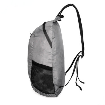 Туристическа чанта на открито 20L Лека преносима раница Сгъваема водоустойчива сгъваема ултралека раница за жени Мъже Пътуване Туризъм