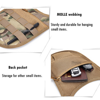 Tactical Shoulder Bag Military Molle Shooting Hunting CS Underarm Hidden Sling Τσάντες Ανδρικές αντικλεπτικές τσάντες εξωτερικού χώρου