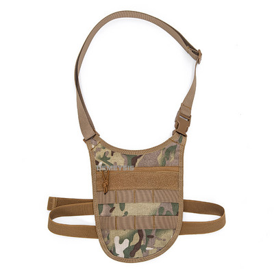 Taktikai válltáska Katonai Molle Lövés Vadászat Hónalj Rejtett Heveder Táskák Férfi Kültéri Lopásgátló Keresztes táskacsomagok