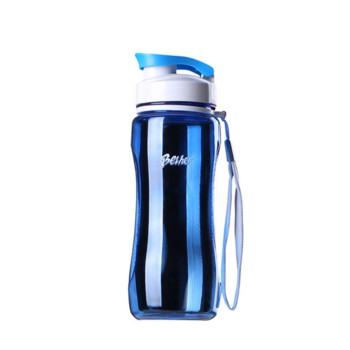 Преносима директна пиене Велосипедна бутилка за вода Пластмасова спортна открита херметична чаша Протеинов шейкър Чаши за напитки за жени Мъже
