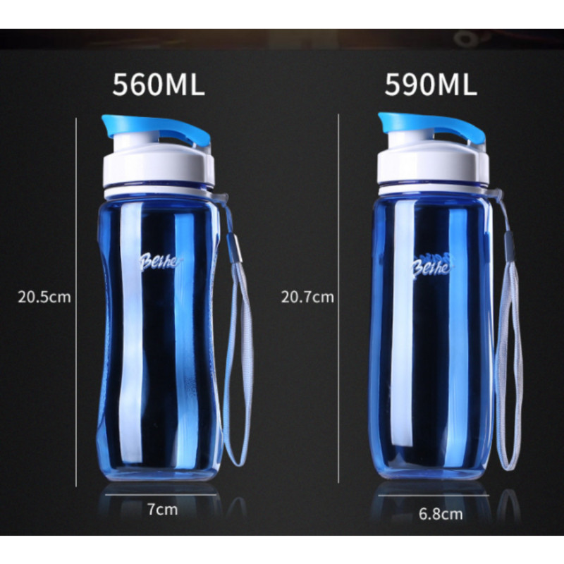 Hordozható közvetlen ivókerékpár vizes palack műanyag sport kültéri szivárgásmentes csésze fehérje shaker italos poharak nőknek férfiaknak