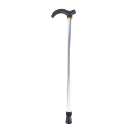 Reguliuojama 2 sekcijų lazda, stabili neslystanti ramentai seno žmogaus žygio lazdele