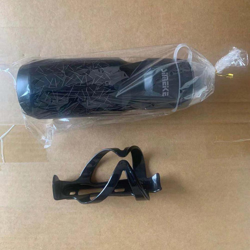 750 sportinis buteliukas ir buteliuko laikiklis su dulkių dangteliu MTB dviračio PC plastikinis butelis ir buteliuko narvelis lauko sportinio dviračio priedai