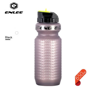 ENLEE Road Mountain Bike Sticlă de apă Ciclism Sporturi în aer liber Sticlă de apă Cupă rezistentă la scurgeri Duză de pulverizare Design portabil