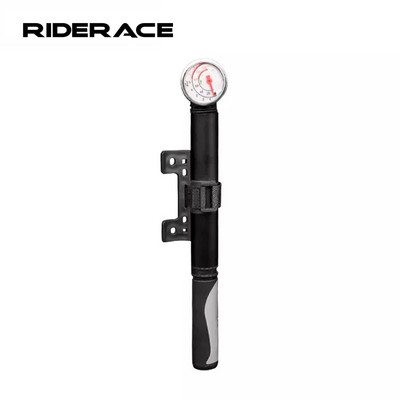 Αντλία ποδηλάτου Mini Portable MTB Road Bike Αντλία ελαστικών από κράμα αλουμινίου Κυκλοφορητή αντλία σωλήνων Presta με μετρητή πίεσης
