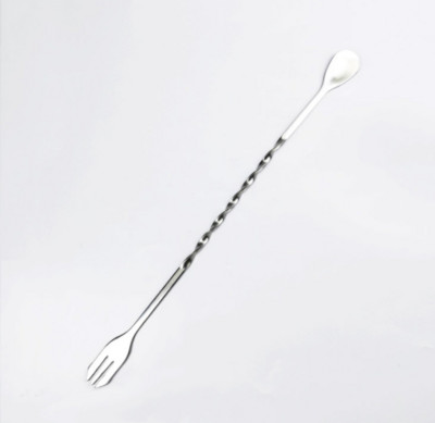 Roostevabast terasest kokteilisegaja ja segamislusikaga koduriba tööriistakomplekt – valmistage maitsvaid mojitosid ja muid puuviljapõhiseid jooke