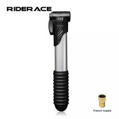 Pompă de aer manuală pentru ciclism Mini pompă portabilă pentru bicicletă Gonflator pentru pneuri cu minge de călărie Valve Schrader Presta Accesorii pentru bicicletă de drum pentru MTB