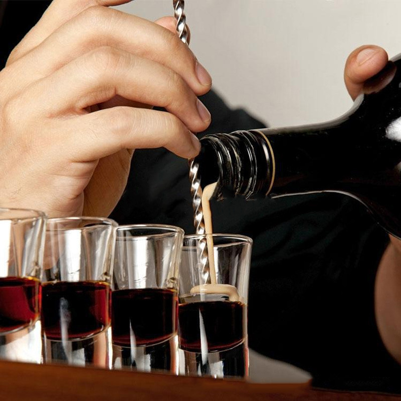 1 vnt susmulkinto ledo plaktuko plaktuko lazdelės, nerūdijančio plieno, daugiafunkcis vaisių maišymo grūstuvės vyno reikmenys.