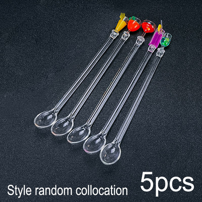 5-1tk Akrüülist ööklubi jook/vein Decor Coconut Tree kokteil Swizzle pulgad Joogisegaja Kohv Muddler Puddler KUUM MÜÜK