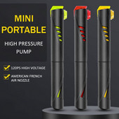 Minirattapump nailon-alumiiniumsulamist jalgratta käsikuuli rehvipump Schrader Presta Valve MTB maanteeratta õhupump