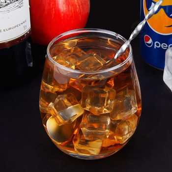 Коктейл Бар Лъжици за разбъркване Шейкър за напитки със спираловидна шарка Лъжици за смесване Матирана посуда от неръждаема стомана Аксесоари за кухненски бар Инструменти