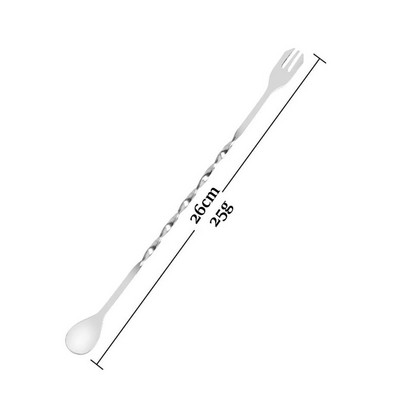 Kokteilių baras Maišymo šaukštai Spiralinio rašto gėrimų plaktuvas Maišymo šaukštai Matiniai nerūdijančio plieno stalo reikmenys Virtuvės baro priedai Įrankiai