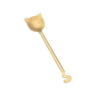 Teekohvi segamislusikas roostevabast terasest lusikas keraamilise käepidemega Kassikujuline magustoidulusikas Kööginõu keraamiline käepide