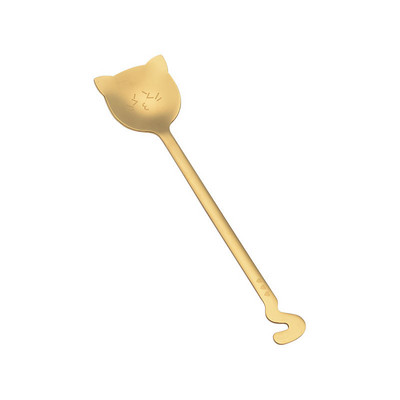 Teekohvi segamislusikas roostevabast terasest lusikas keraamilise käepidemega Kassikujuline magustoidulusikas Kööginõu keraamiline käepide