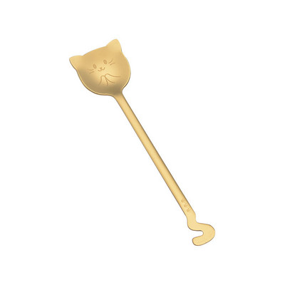 Teekohvi segamislusikas roostevabast terasest lusikas keraamilise käepidemega Kassikujuline magustoidulusikas Kööginõu keraamiline käepide