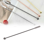 Αναδευτήρας από ανοξείδωτο χάλυβα 21Χ0,8 εκ. Cocktail Coffee Beverage Drink Stirring Rod Bartender Tools Accessories