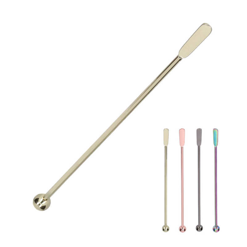 Αναδευτήρας από ανοξείδωτο χάλυβα 21Χ0,8 εκ. Cocktail Coffee Beverage Drink Stirring Rod Bartender Tools Accessories