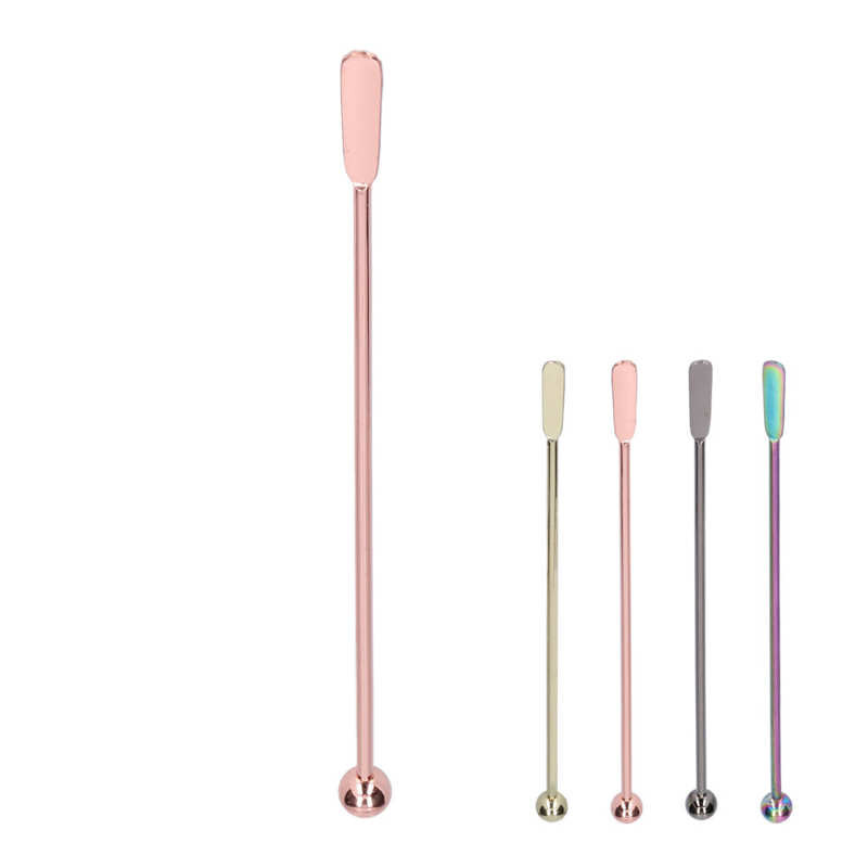 Αναδευτήρας από ανοξείδωτο χάλυβα 21Χ0,8 εκ. Cocktail Coffee Beverage Drink Stirring Rod Bartender Tools Accessories