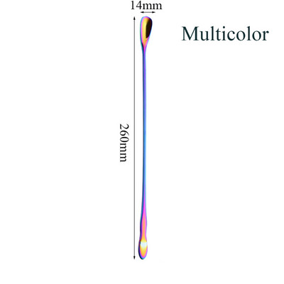 1 vnt ilgos rankenos nerūdijančio plieno spiraliniai kokteilių šaukštai Teadrop kaušeliai barmeno maišymo įrankiai virtuvės reikmenys priedai