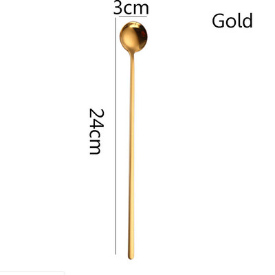 1 vnt ilgos rankenos nerūdijančio plieno spiraliniai kokteilių šaukštai Teadrop kaušeliai barmeno maišymo įrankiai virtuvės reikmenys priedai
