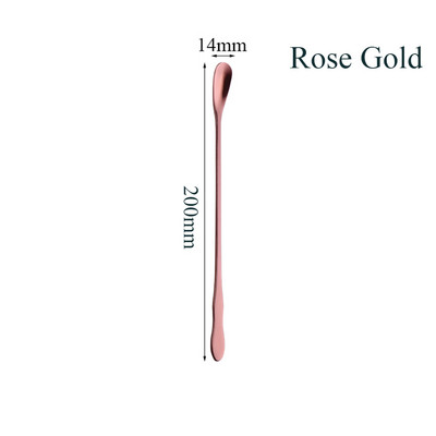 1 vnt ilgos rankenos nerūdijančio plieno spiraliniai kokteilių šaukštai Teadrop kaušeliai barmeno maišymo įrankiai virtuvės reikmenys priedai